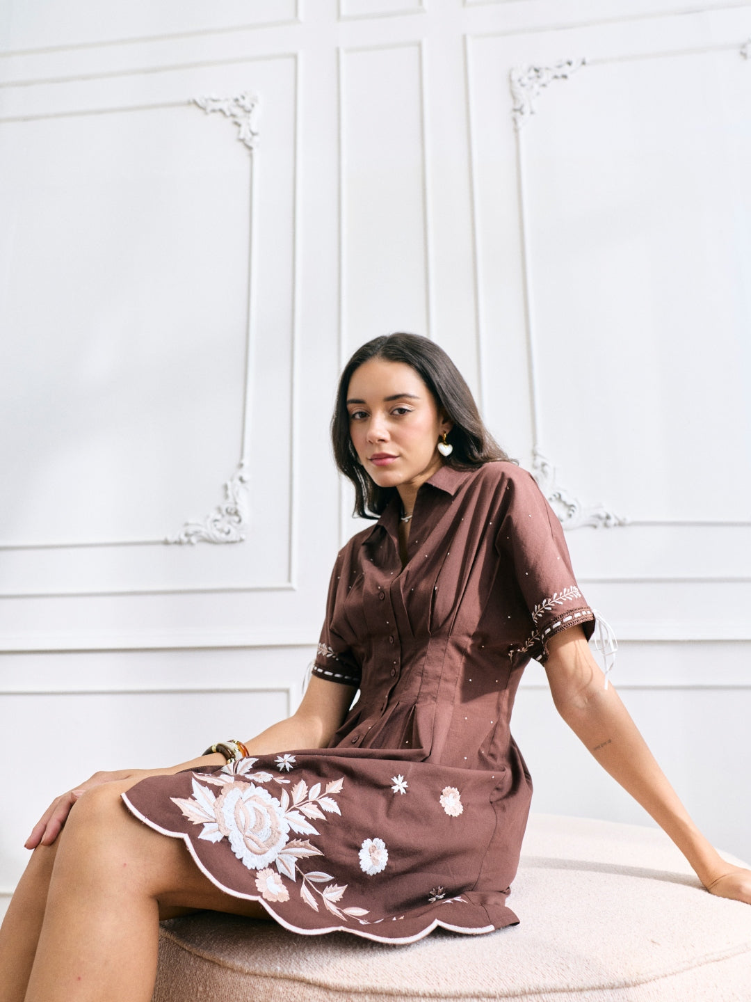 Abigail Embroidered Dress