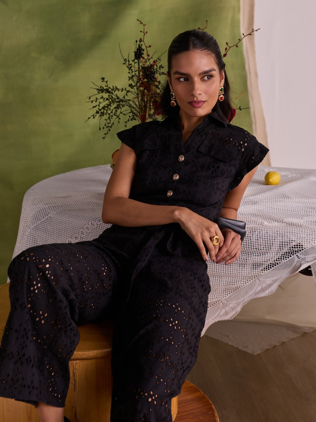 Lara Schiffli Jumpsuit