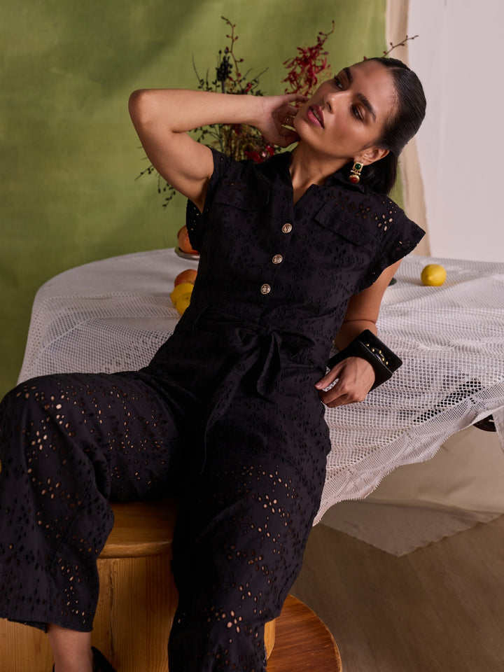 Lara Schiffli Jumpsuit