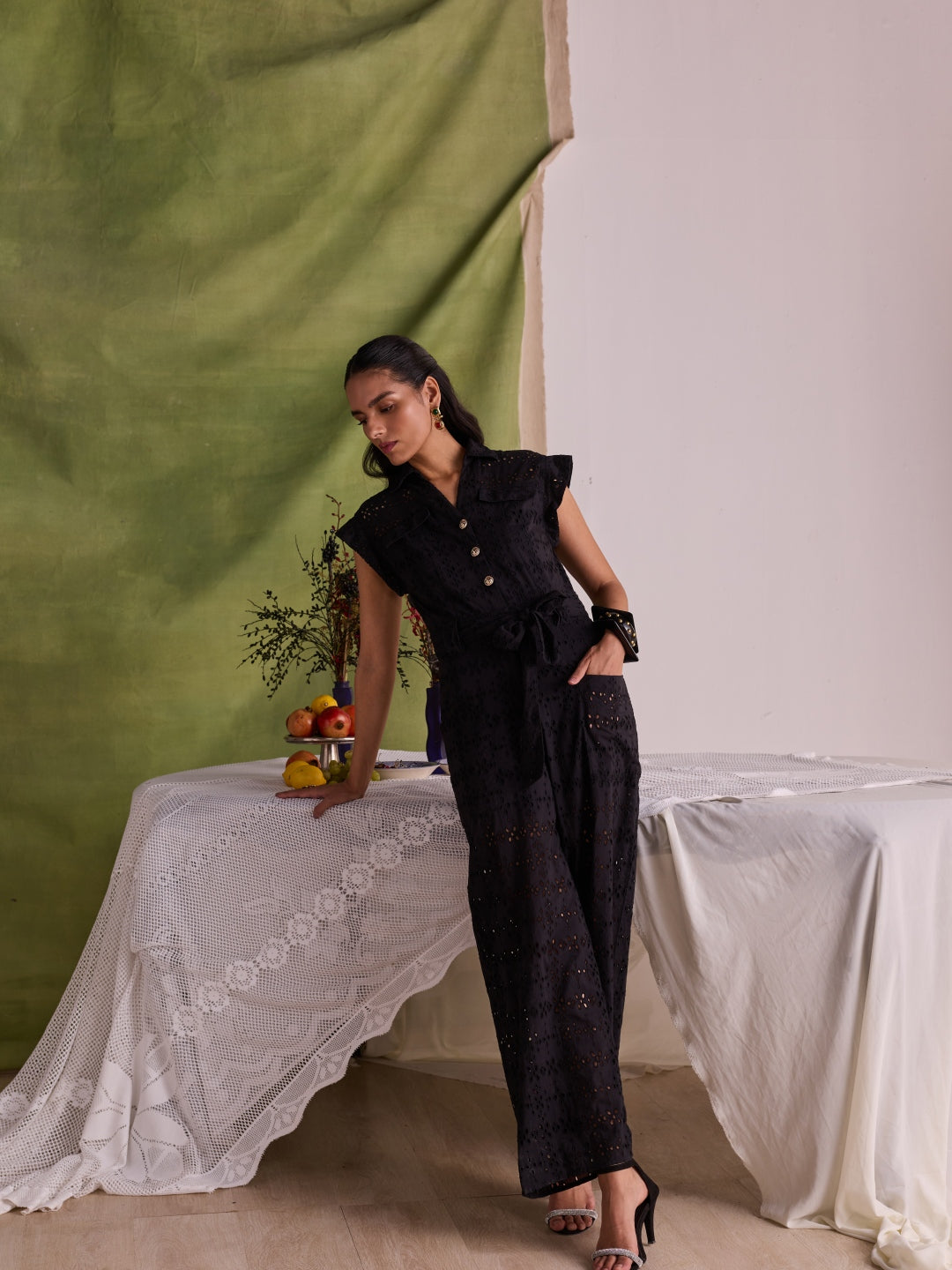 Lara Schiffli Jumpsuit