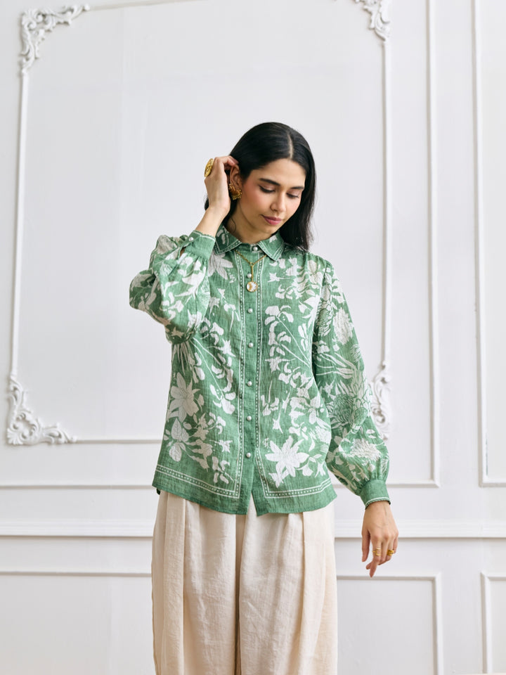 Stephanie Printed Blouse