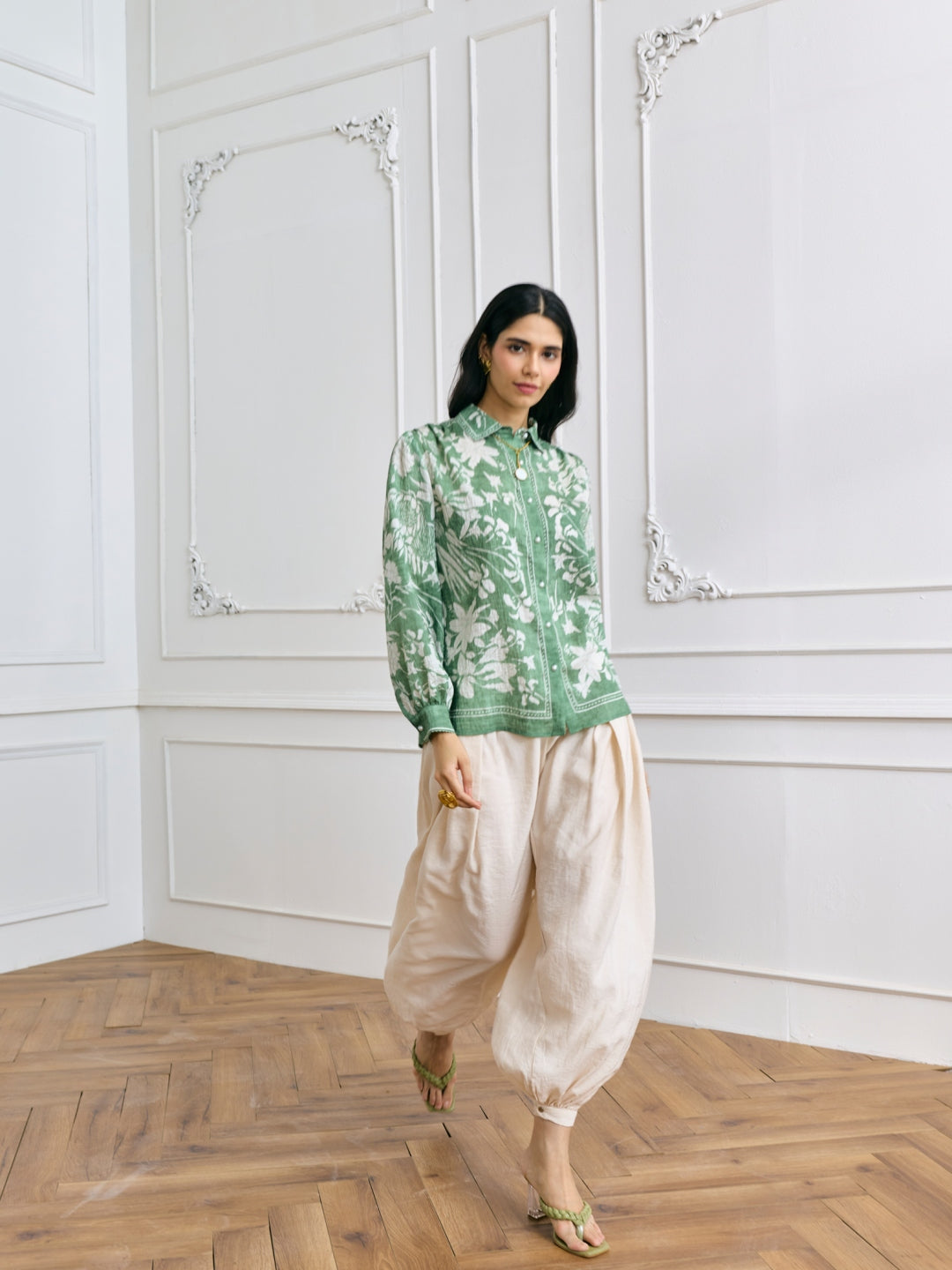 Stephanie Printed Blouse