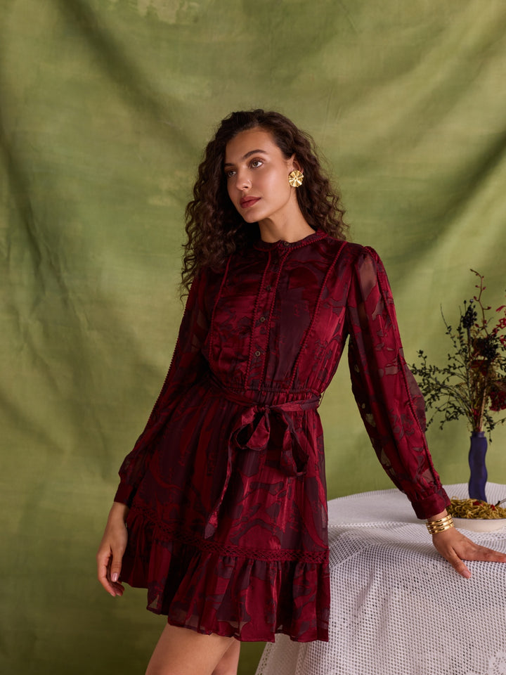 Yukta Sethi In Our Millie Jacquard Dress