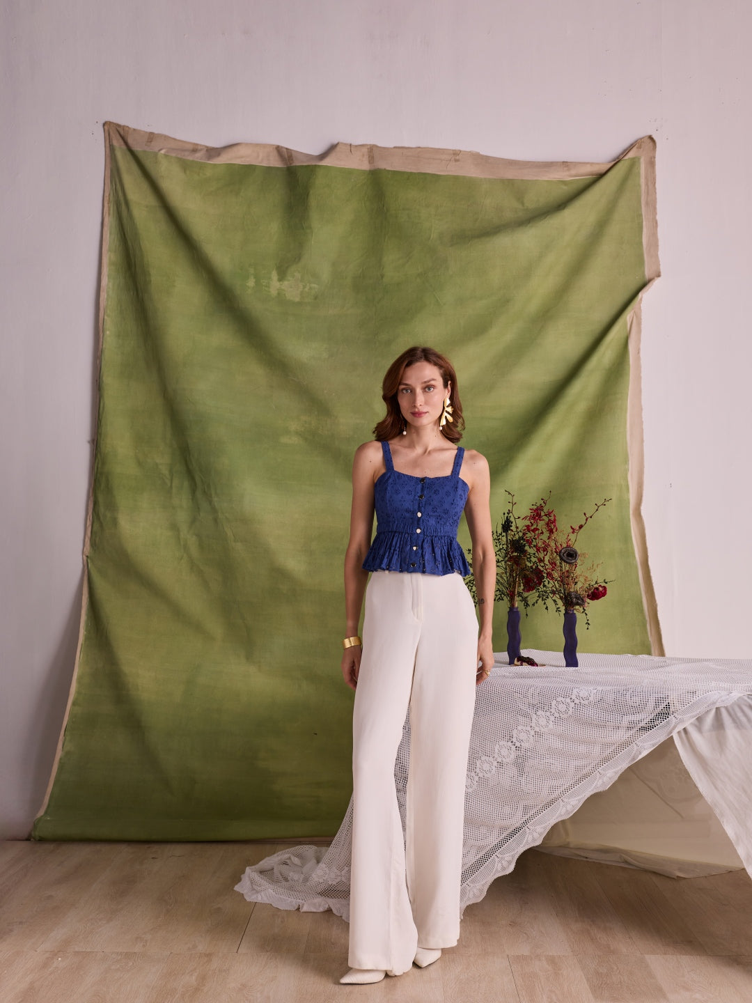 Stella Schiffli Top