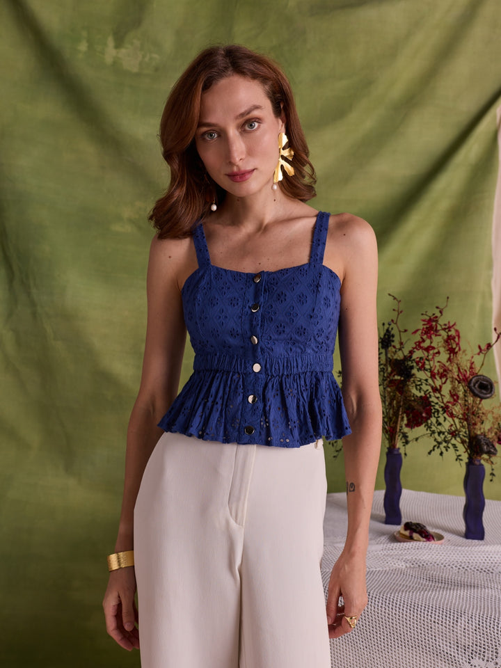 Stella Schiffli Top