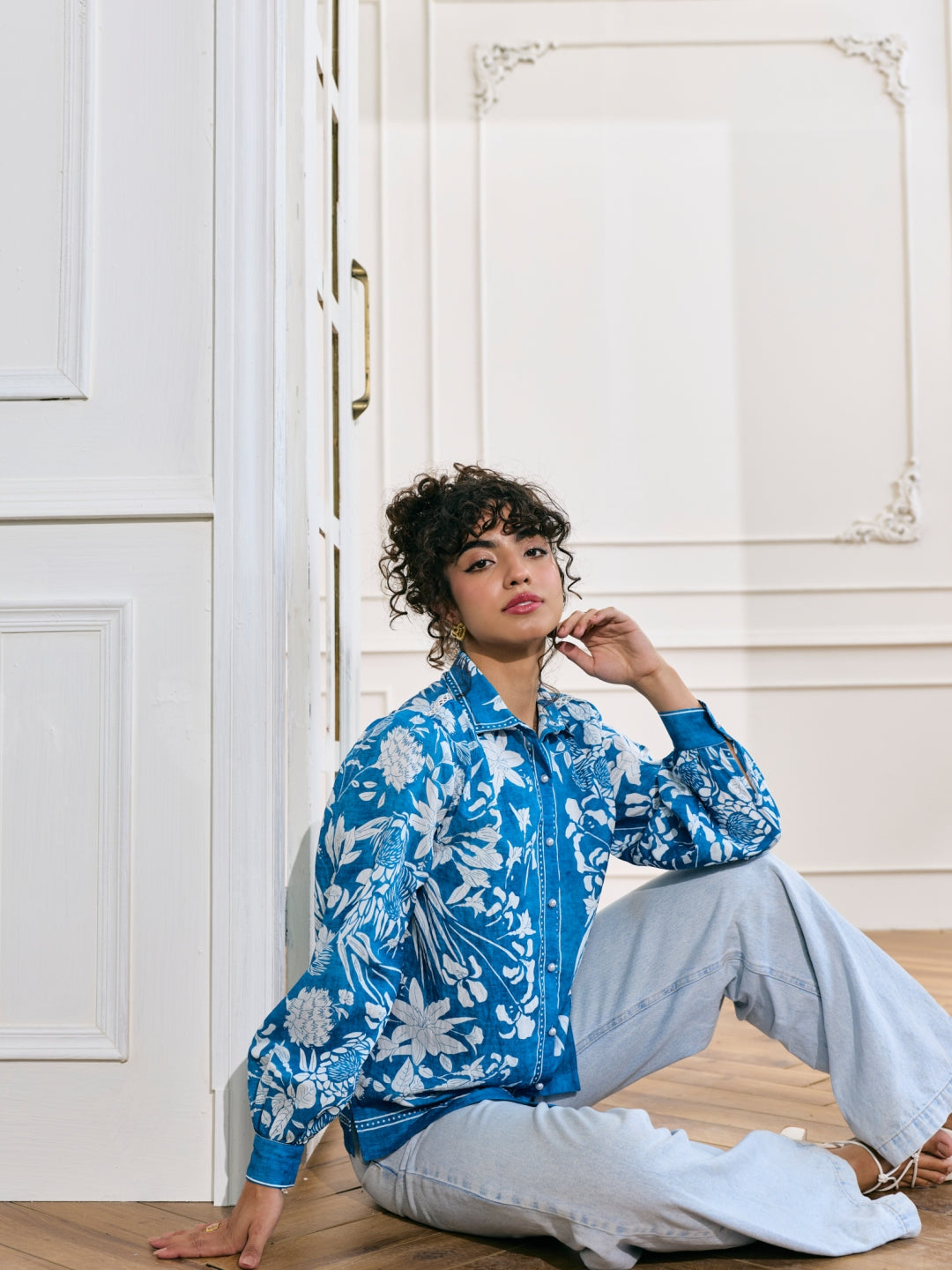 Stephanie Printed Blouse