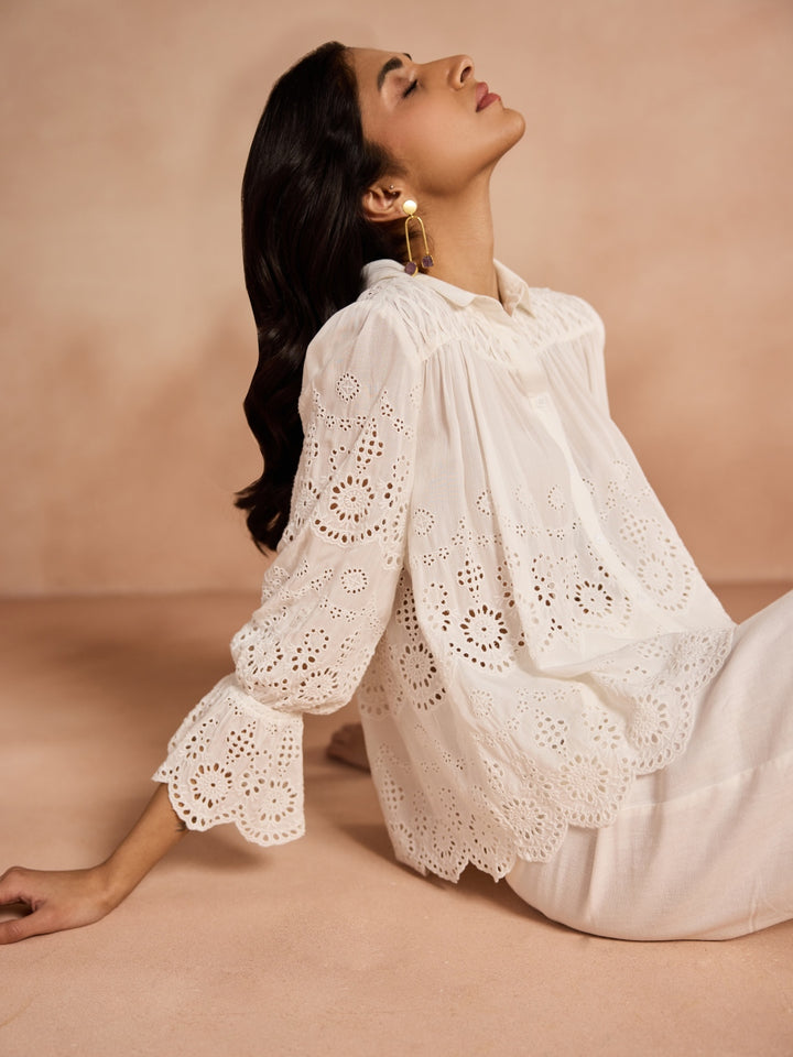 Alba Schiffli Shirt
