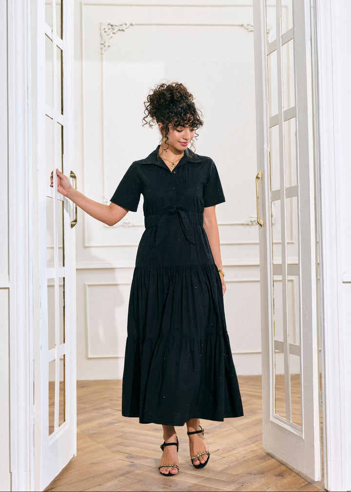 Elena Embellished Dress