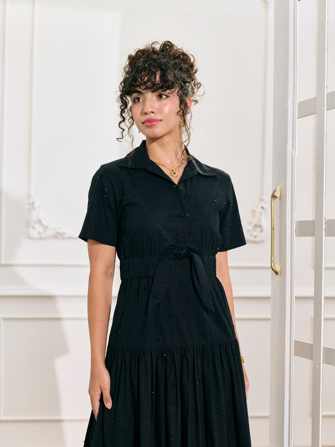 Elena Embellished Dress