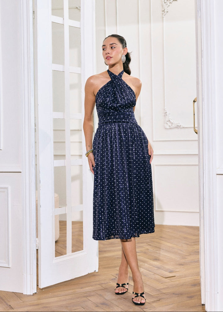 Suzanne Polka Dot Dress