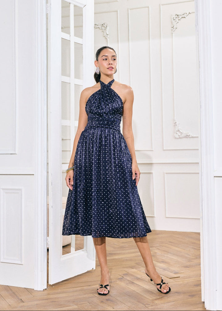 Suzanne Polka Dot Dress