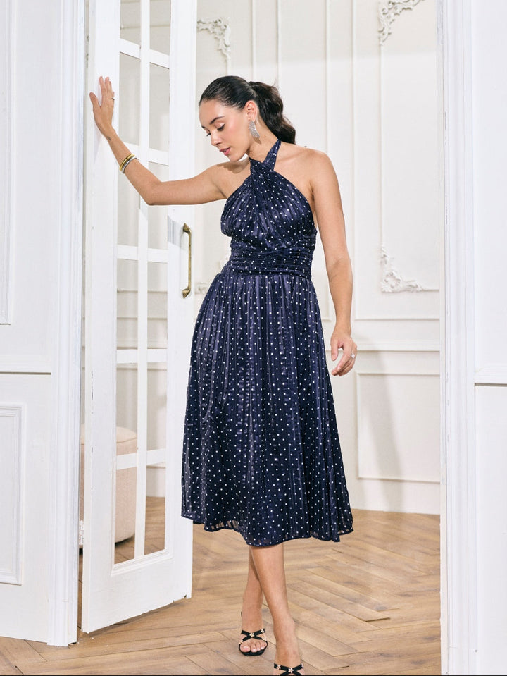 Suzanne Polka Dot Dress