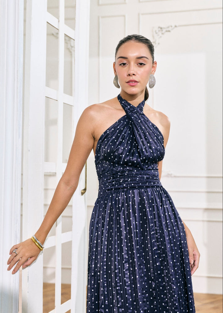 Suzanne Polka Dot Dress
