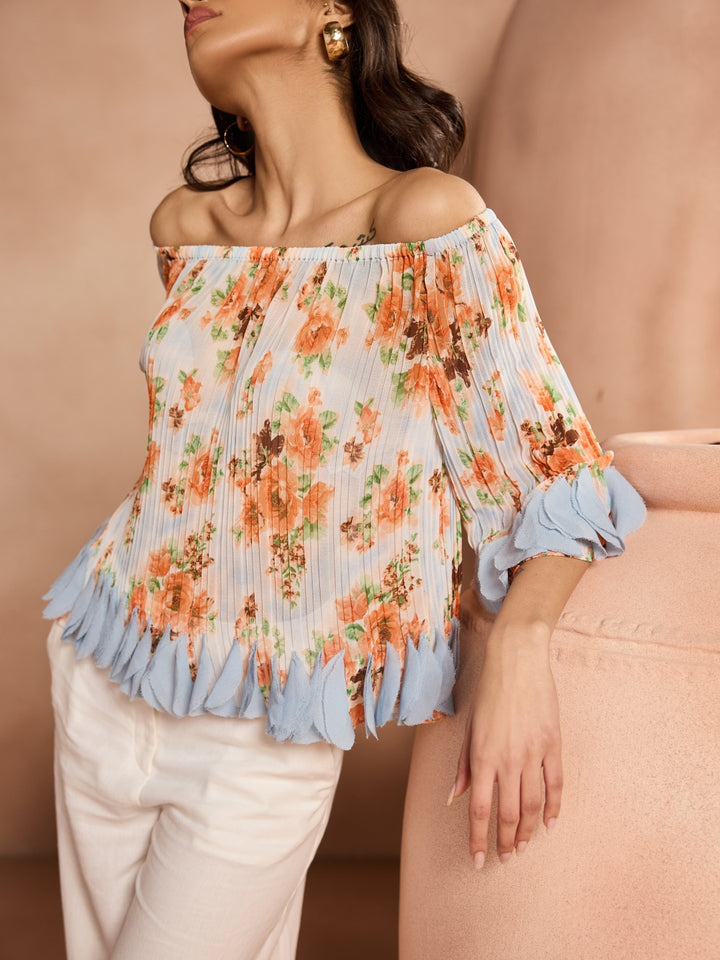 Julie Pleated Blouse