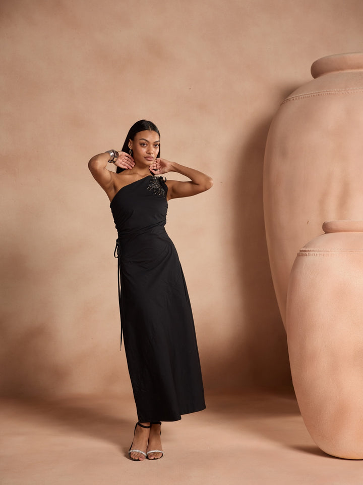 Amanda One Shoulder Maxi