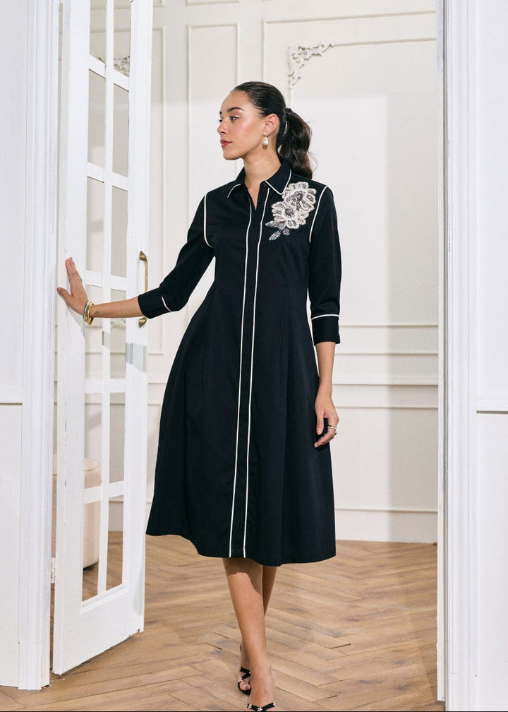 Laila Embroidered Dress
