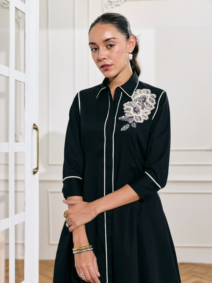 Laila Embroidered Dress