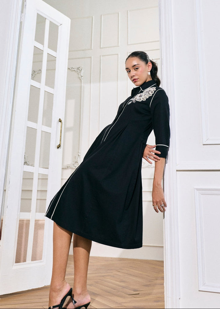 Laila Embroidered Dress