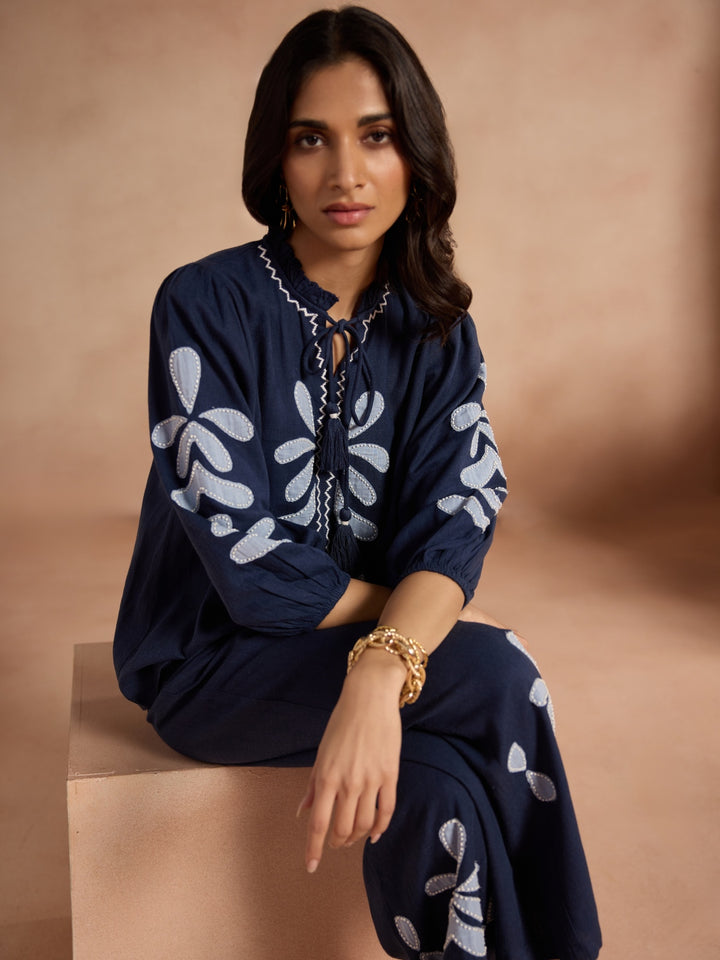Margot Appliqué Top