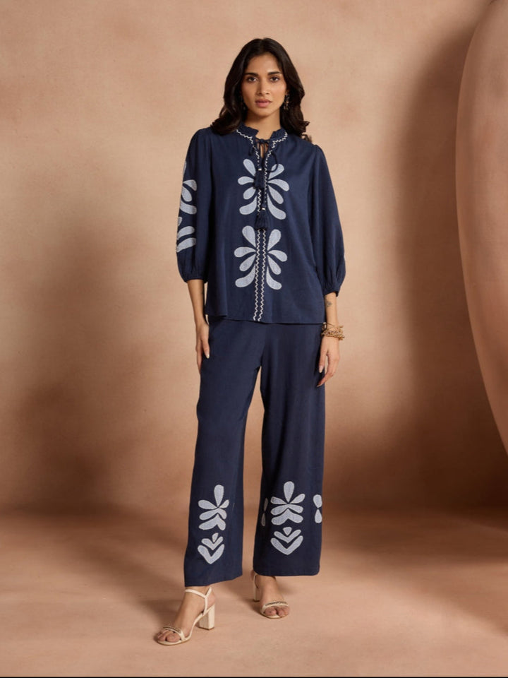 Margot Appliqué Top