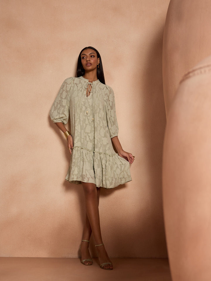 Nia Jacquard Dress