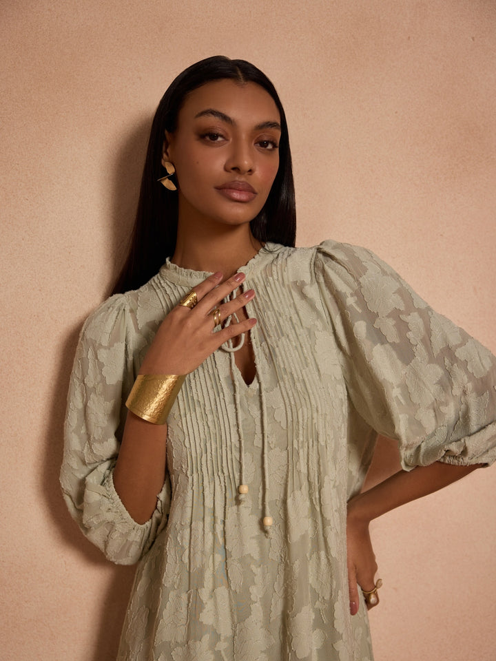 Nia Jacquard Dress