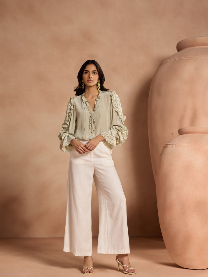Jade Viscose Blouse