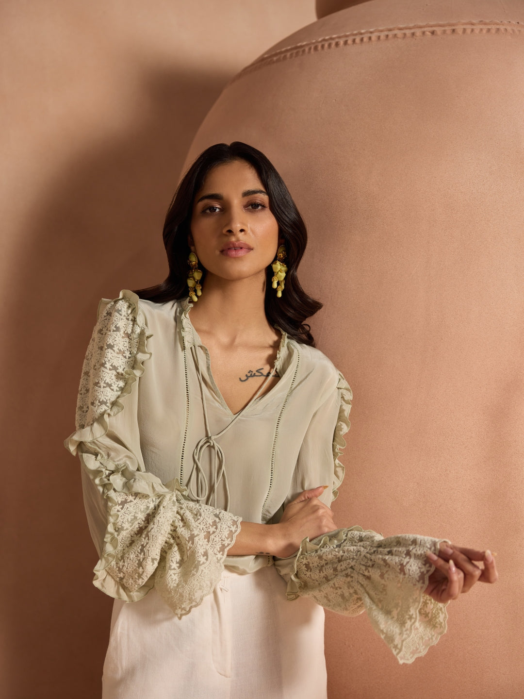 Jade Viscose Blouse