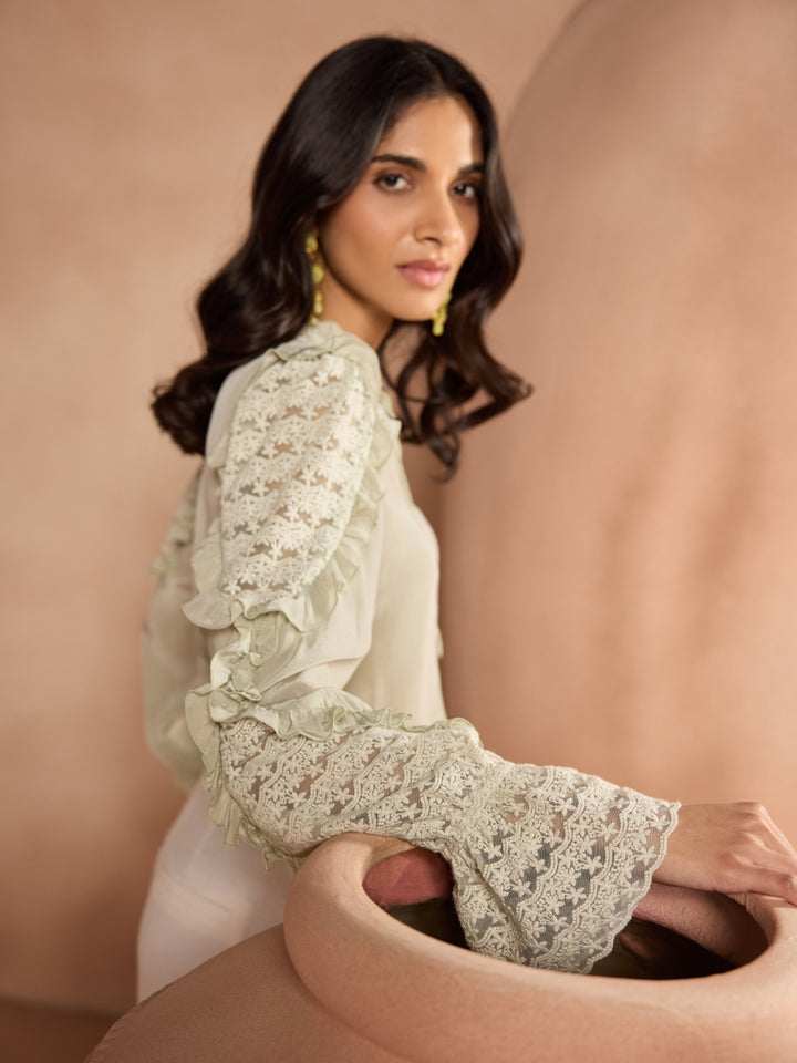 Jade Viscose Blouse