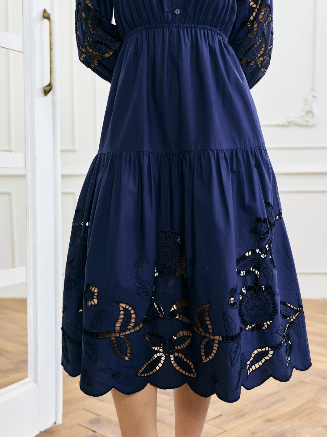 Diana Cutwork Embroidered Dress