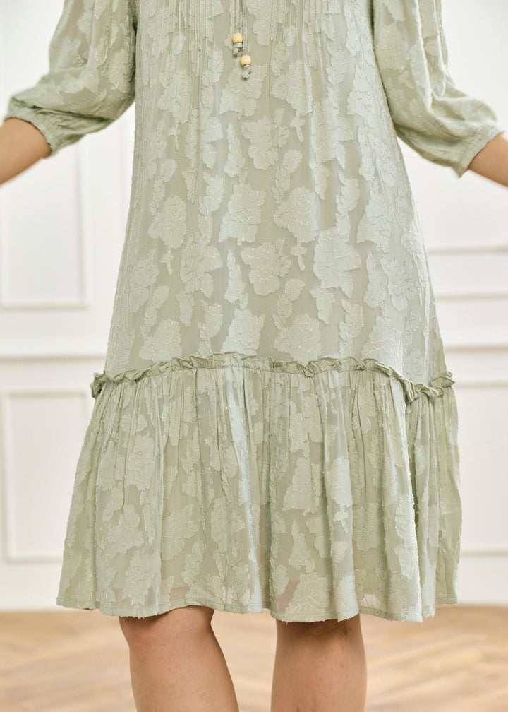 Nia Jacquard Dress