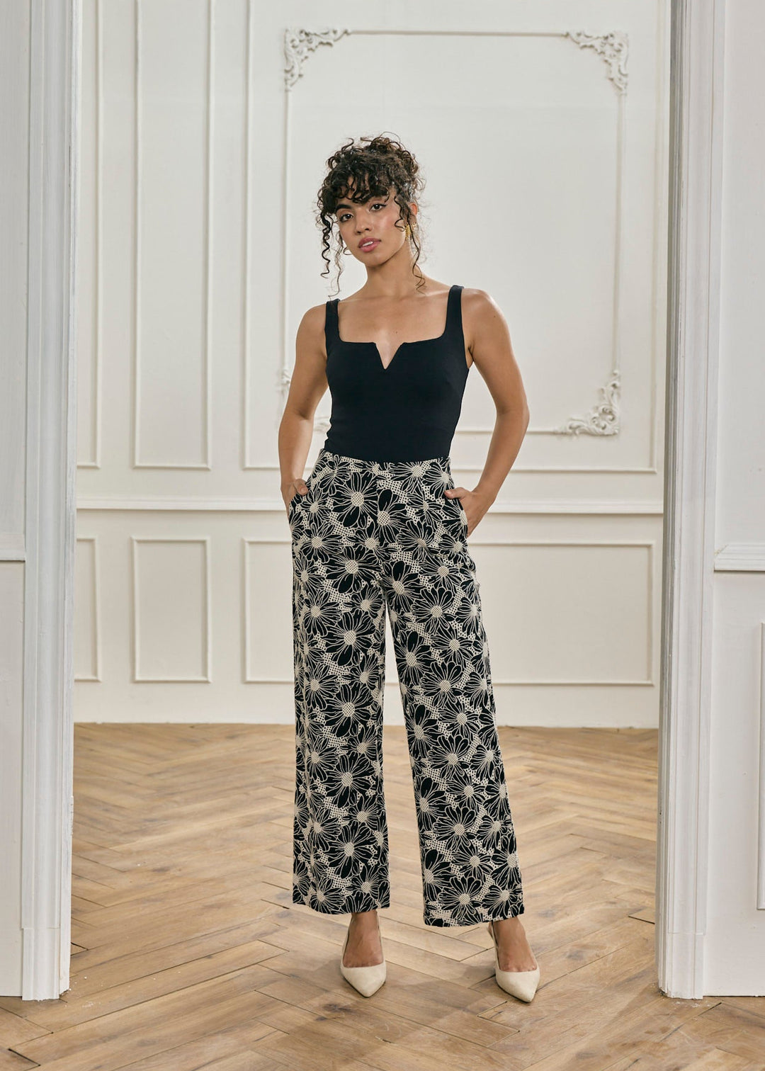 Anna Schiffli Pants