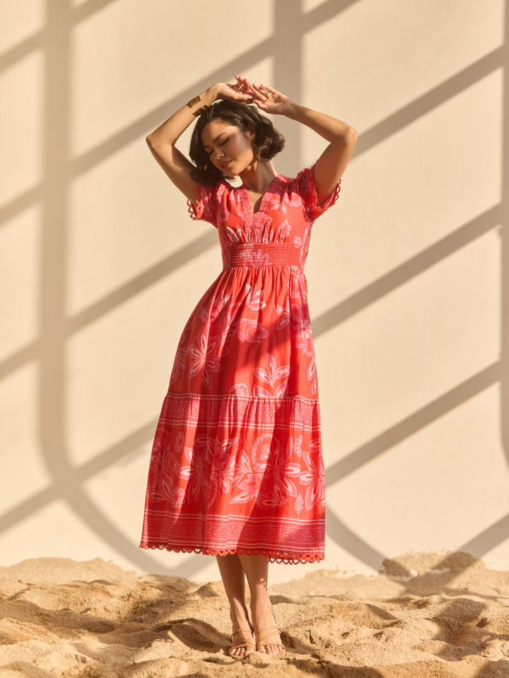 Sofia Red Maxi