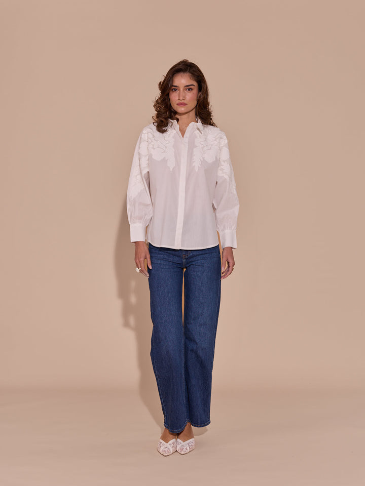 Clara Embroidered Shirt