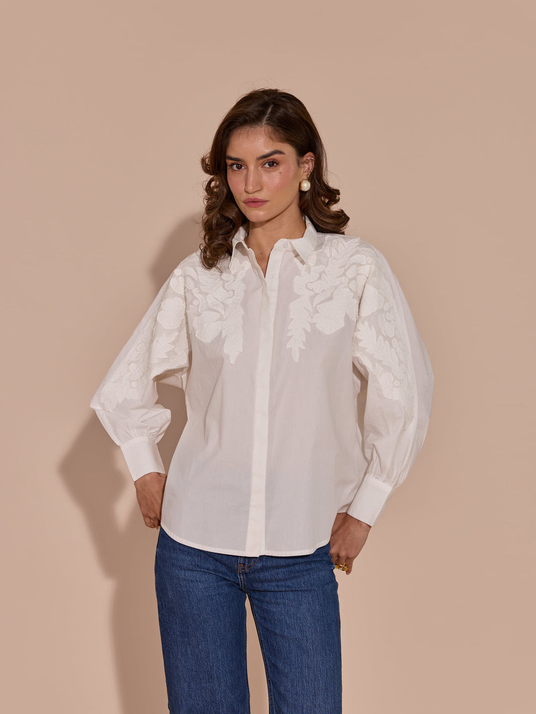 Clara Embroidered Shirt