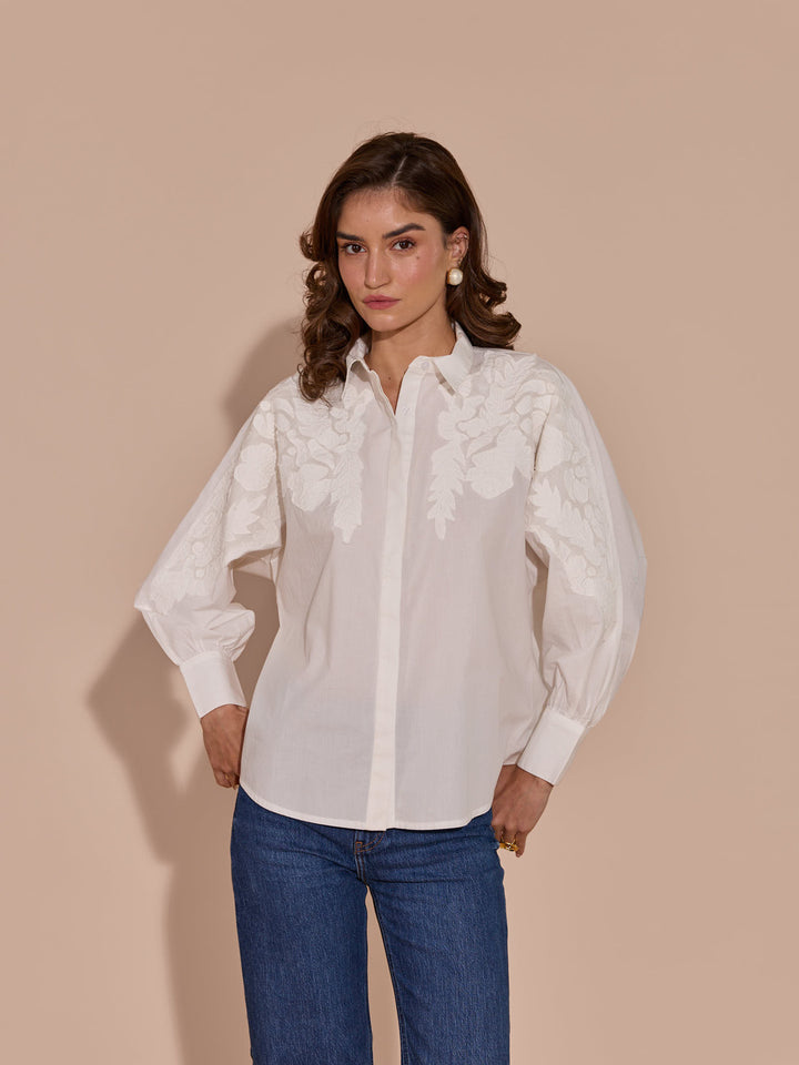Clara Embroidered Shirt