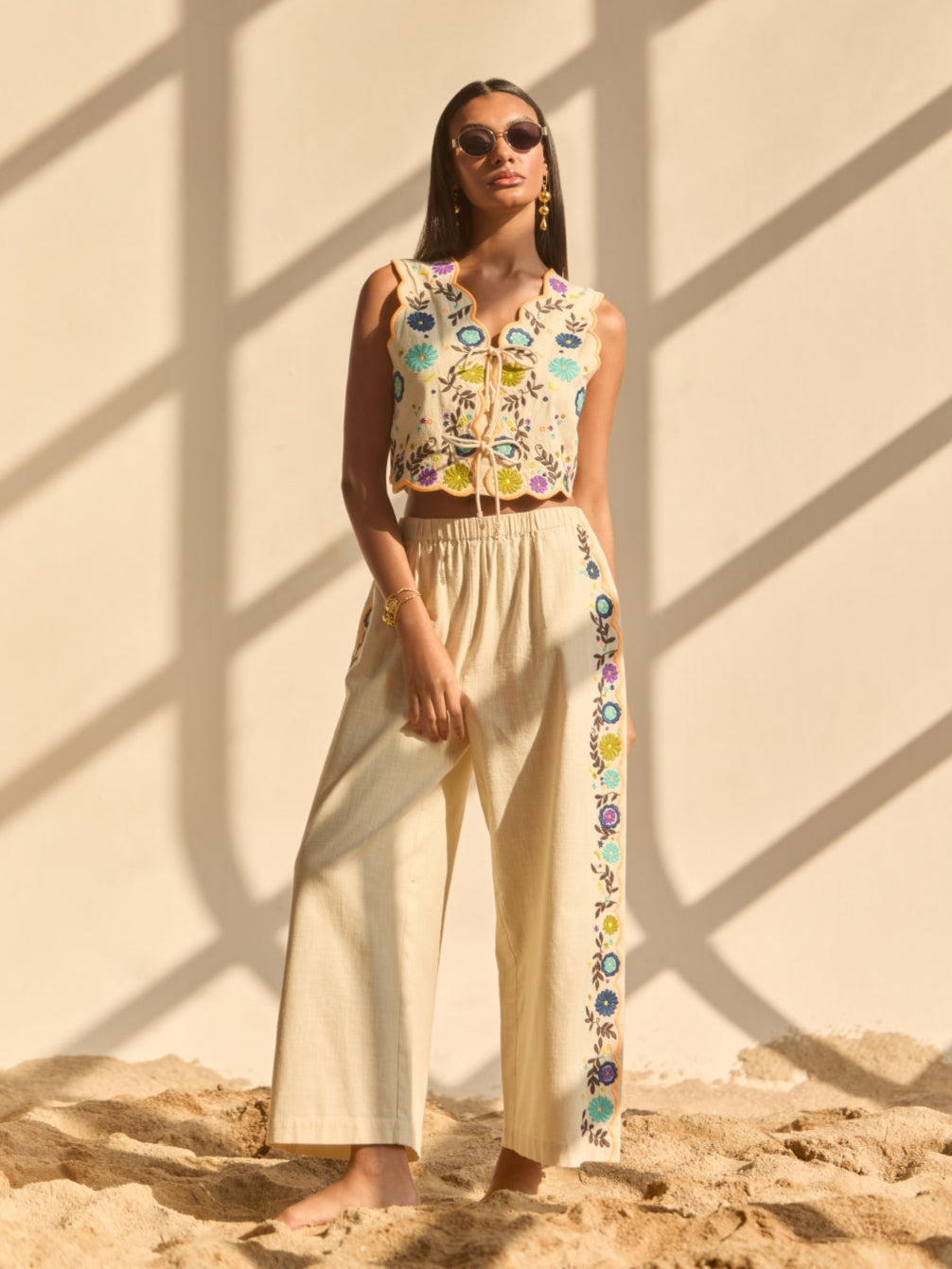 Margot Embroidered Pants