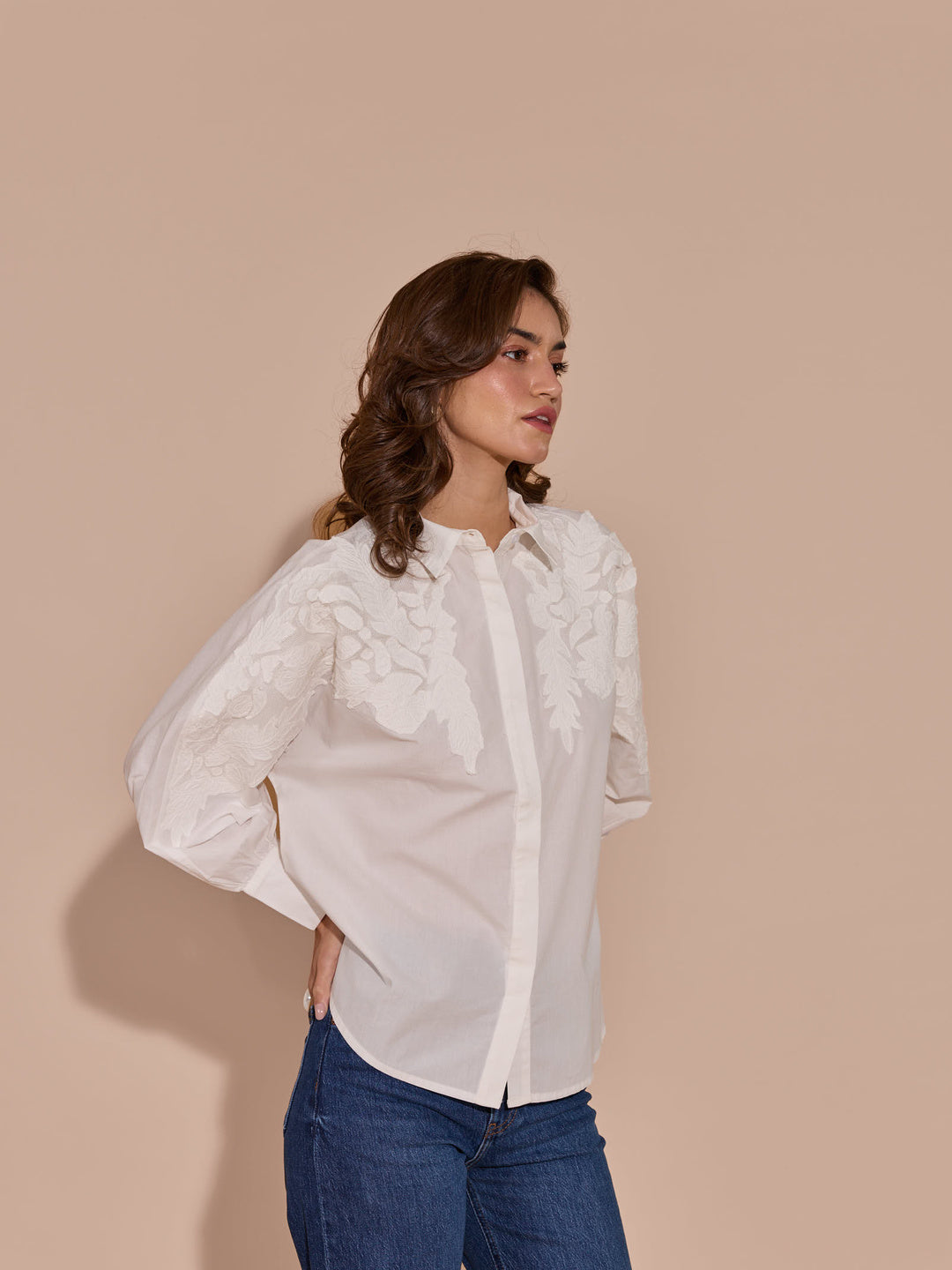 Clara Embroidered Shirt