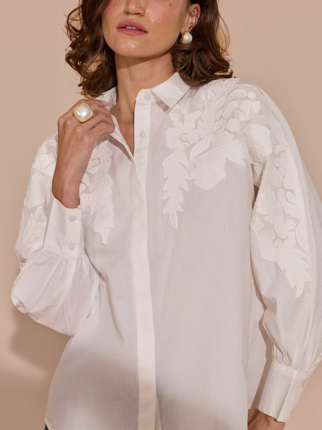 Clara Embroidered Shirt