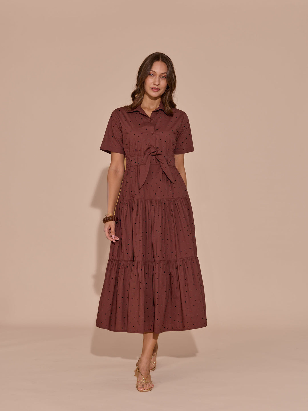 Elena Embellished Dress