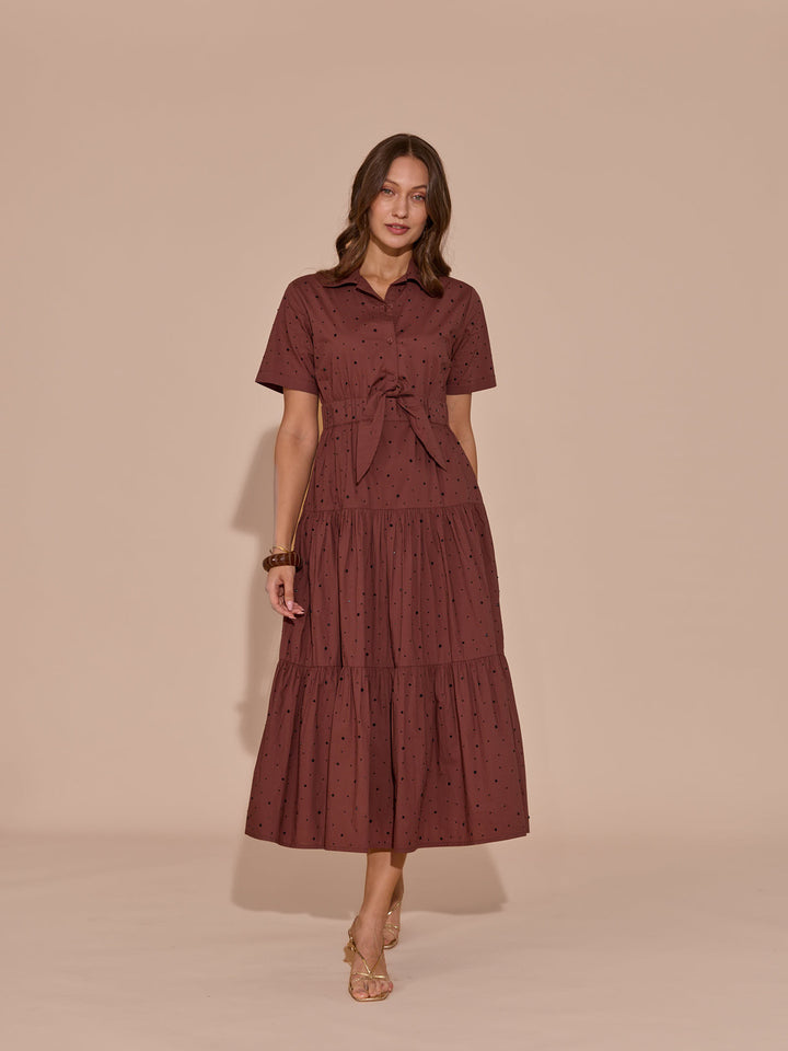 Elena Embellished Dress