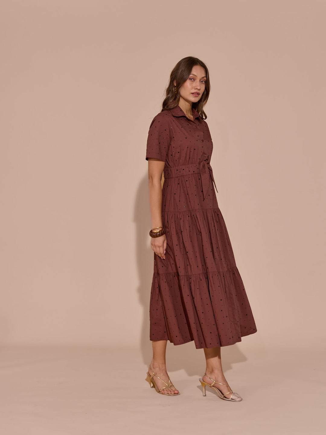 Elena Embellished Dress