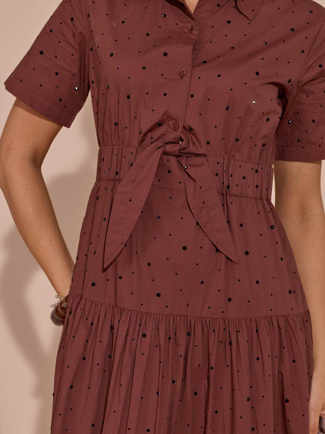 Elena Embellished Dress