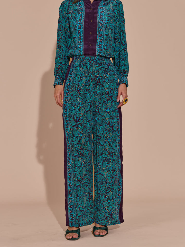 Lisa Mulberry Printed Pants