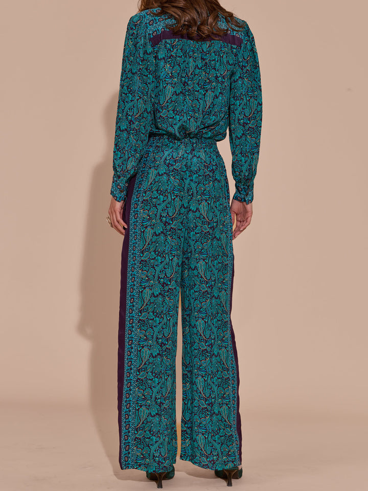 Lisa Mulberry Printed Pants