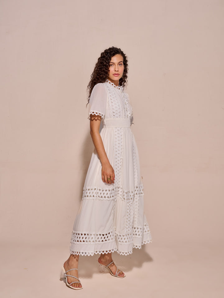 Sneha Adwani In Our Sabrina White Dress