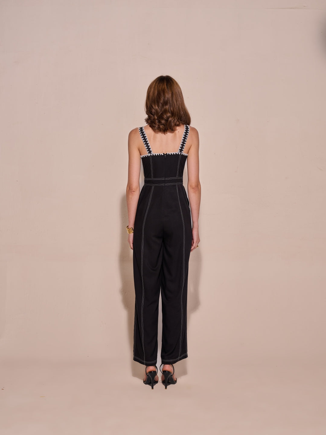 Isla Black Jumpsuit