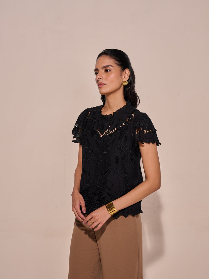 Isabell Cut-work Blouse