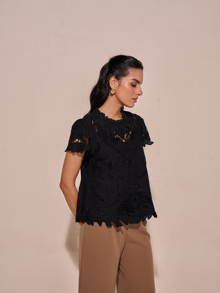 Isabell Cut-work Blouse