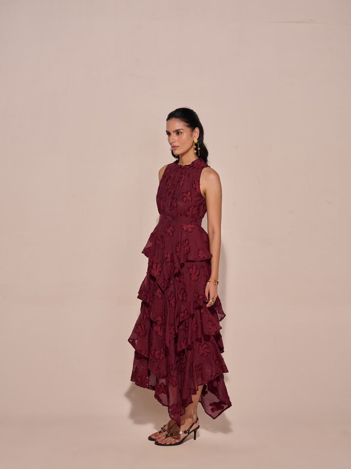 Giselle Jacquard Dress